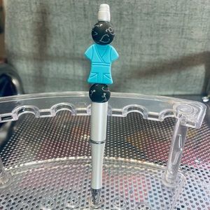 Nurse doctor scrubs bead ink pen